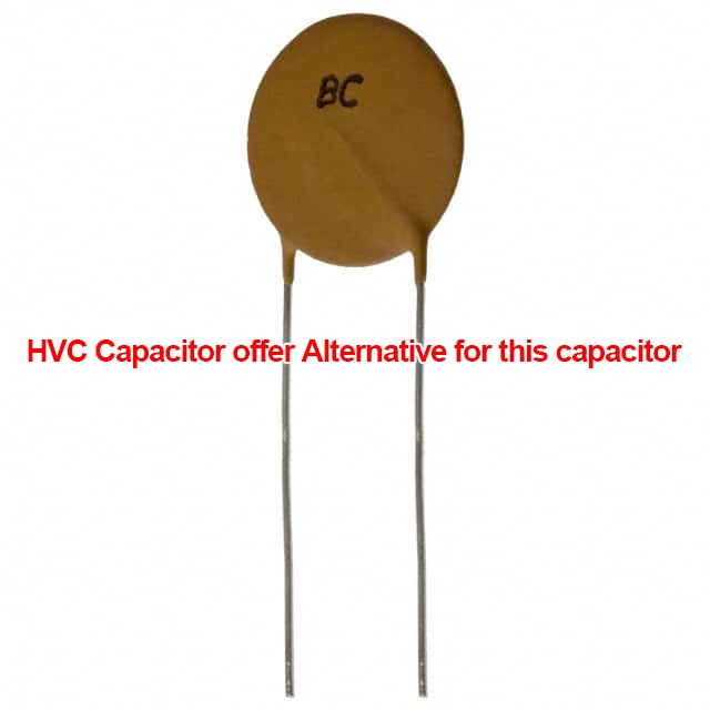 Alternative Replacement for Vishay D102K25Y5PL6TL5R CAP CER 1000PF 500V Y5P RADIAL