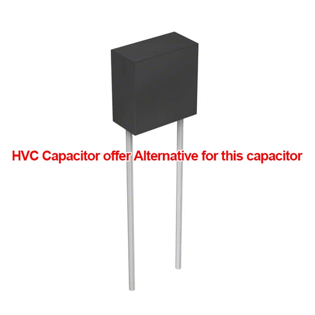 Alternatieve vervanging voor AVX Corporation SXP41C565KAA CAP CER 5.6UF 100V X7R RADIAL