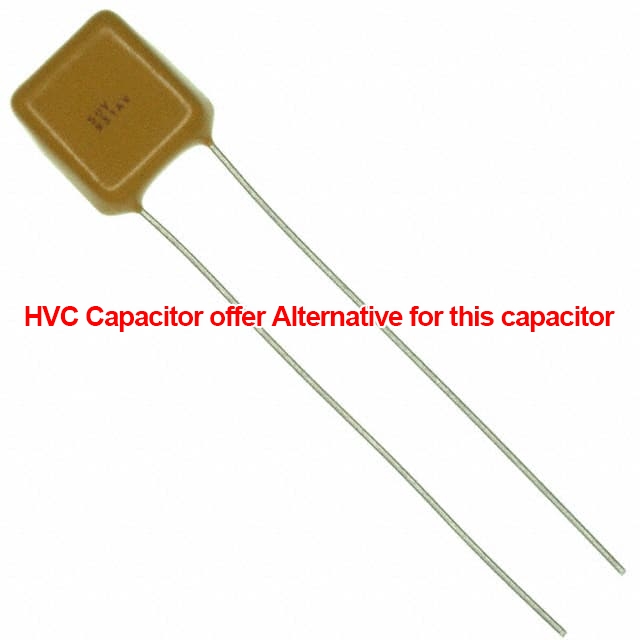 Alternatieve vervanging voor AVX Corporation SE051C106KAR CAP CER 10UF 100V X7R RADIAL