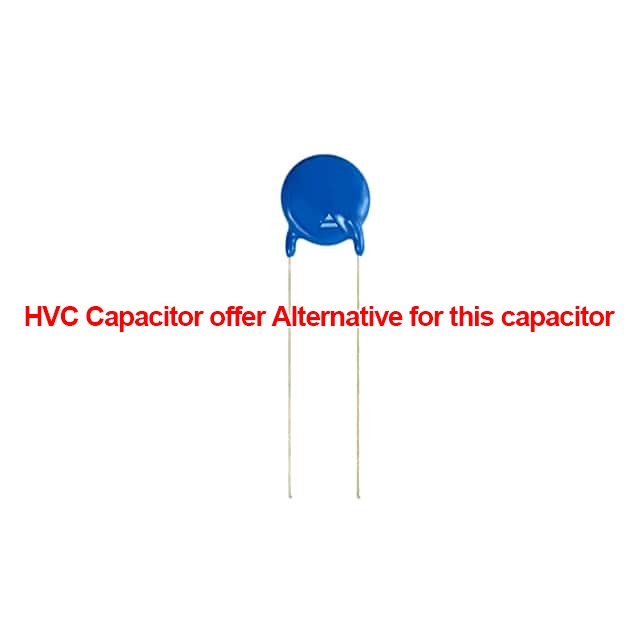 Alternativa Anstataŭaĵo por Vishay W1X682MCVCF0KR CAP CER 6800PF 275VAC RADIAL