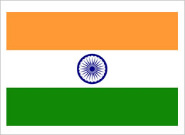 Indien-flagga