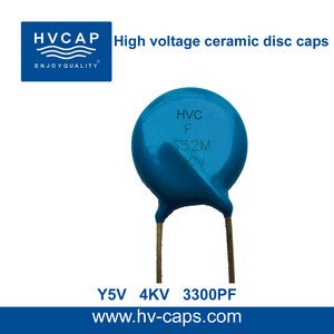 High Voltage Ceramic Disc Capacitor 4KV 3300PF