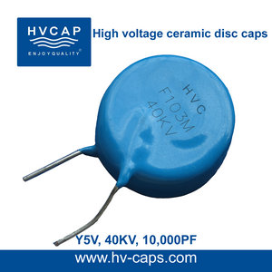 High Voltage Ceramic Disc Capacitor 40KV 10000PF(40KV 103M)